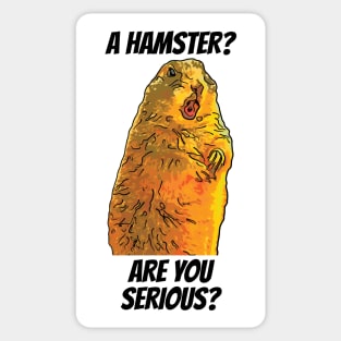 Funny Ground Guinea Pig Sticker